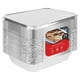 thumbnail image 1 of Sartenes de aluminio desechables Stock Your Home, 9 x 13 cm con tapas, 50 unidades, 1 of 7