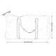 thumbnail image 3 of Toystoory Bolsa de almacenamiento para bote inflable, Kayak, bolso de mano de gran capacidad, plegable, con asa, organizador de viaje al aire Deportes acuáticos, 3 of 6