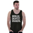 thumbnail image 5 of Worlds Okayest Grandpa Funny Tank Top Sleeveless Tee Men Brisco Brands S, 5 of 5
