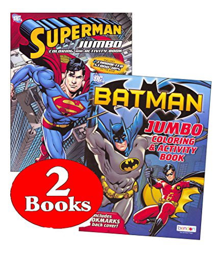 Batman Gigantic Coloring & Activity Fun Book with Lots of Coloring Puzzles 