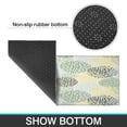 thumbnail image 7 of Kitchen Rugs and Mats Non Skid Washable Yellow Blue Dalia Floral Kitchen Mat and Rug Set,Floor Cushion Absorbent Rug,Rubber Backed Area Rugs for Kitchen Laundry, 7 of 7