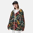 thumbnail image 3 of Lsque Snake And Flower UPF 50+ Lightweight Sun Protection Men's Women's Long Sleeve Shirt, Hoodie Performance -Large, 3 of 9