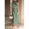 thumbnail image 3 of Vestido PRETTYGARDEN 2025 Verano Maxi de Satén sin Mangas XXL, 3 of 7