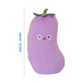 thumbnail image 3 of VANLOFE Cute Eggplant Plush Toy Cartoon Doll Kids Toys Simulation Eggplant Toy Christmas Gift, 3 of 5