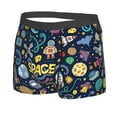 thumbnail image 2 of Bingfone Colorful Space Men'S Underwear - Casual Stretch Boxer Briefs-Xx-Large, 2 of 9