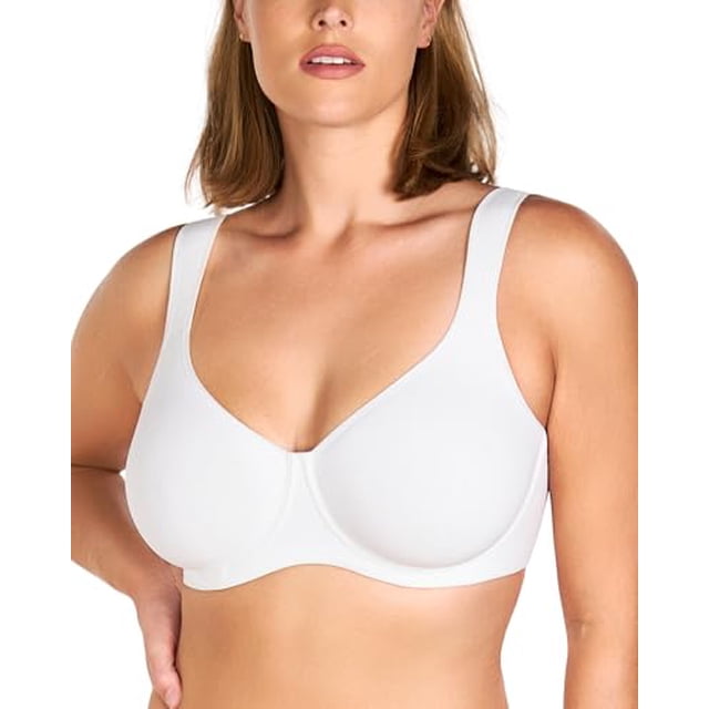 Sujetador Minizer HSIA, cobertura total, 36 g, soporte, color blanco