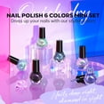 thumbnail image 4 of Set de esmaltes de uñas modelo Chameleon, 6 colores, secado rápido, 4 of 9