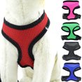 thumbnail image 3 of Flmtop Pet Cat Puppy Dog Control Harness Soft Mesh Vest Walk Collar Safety Leash Strap Blue, 3 of 8