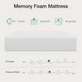 thumbnail image 6 of Novilla King Size Mattress, 12 inch King Mattress in a Box, Gel Memory Foam Mattress for Cool Sleep, Comfort Support and Pressure Relief, CertiPUR-US Certified, 6 of 8