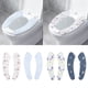 thumbnail image 4 of Advancent Cubierta de asiento de inodoro de WC Almohadilla de asiento de inodoro Calentador de baño lavable Tapa de asiento Almohadilla de Type11 NO11, 4 of 6