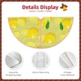 thumbnail image 5 of Bingfone Christmas Tree Skirt Mat Christmas Decoration Interior 36"-Bright Lemons, 5 of 8