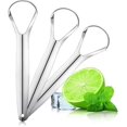 thumbnail image 1 of 3Pack Medical Grade Stainless Steel Metal Tongue Cleaner, 1 of 1