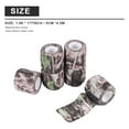 thumbnail image 6 of 6 Roll Camouflage Tape Cling Scope Wrap Stretch Bandage Self-Adhesive Tape for Camping Hunting Bike Telescope, 6 of 8
