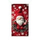 thumbnail image 2 of Cubierta de puerta navideña de 35 x 71 pulgadas - Diseño de Papá Noel - Decoración navideña para puerta - Decoración para festivales y fiestas, 2 of 5