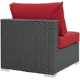 thumbnail image 3 of Modway Sojourn Outdoor Patio Fabric Sunbrella® Armless Chair, Multiple Colors, 3 of 3