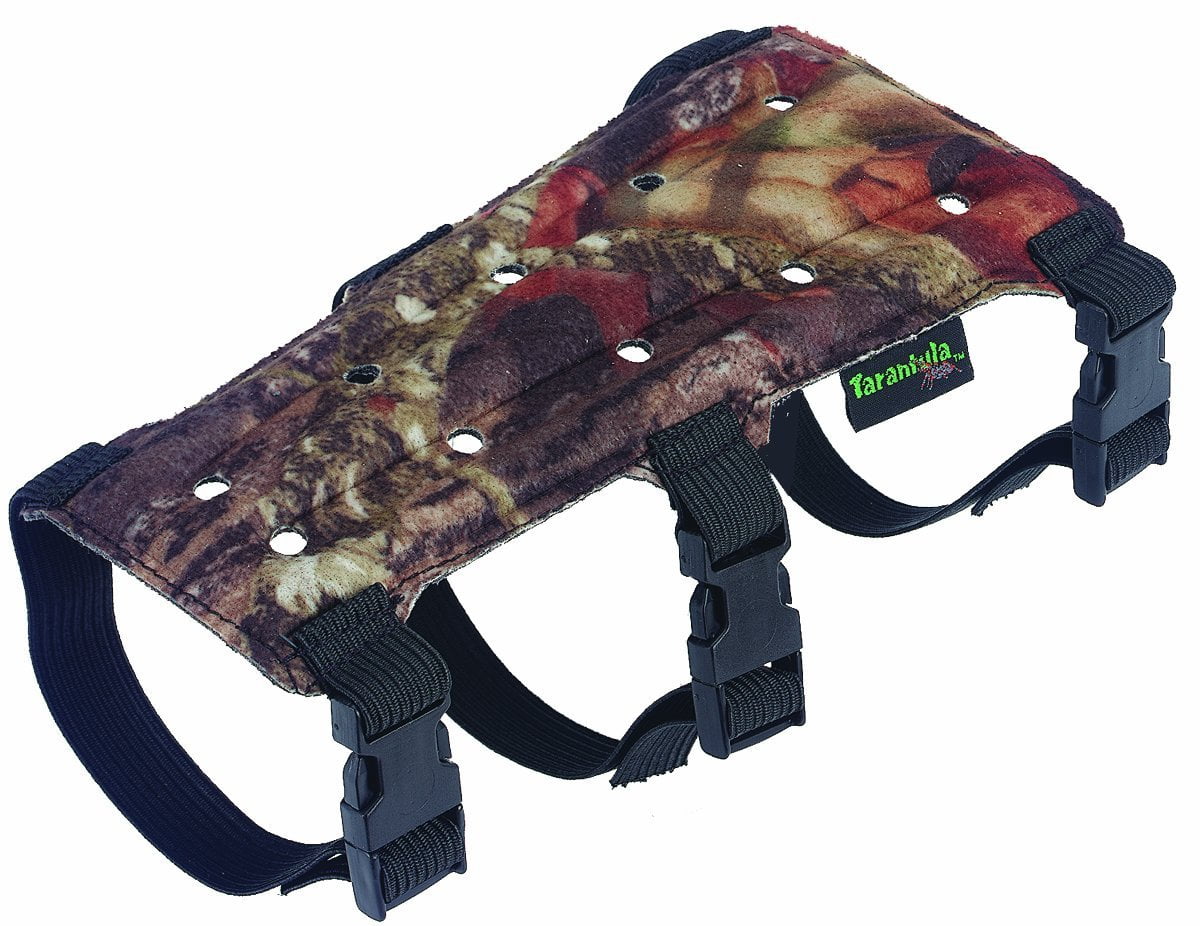 Archery Armguard For Kids, Tarantula 9inch 3 Strap Ff Armguard Sleeve, Camo by Sportman's Outdoor Products