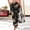 013 Brown, variant on Women's Boho Harem Pants Vintage Floral Print Elastic Waist Jogger Pants Baggy Casual Lounge Trousers