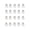 17, variant on comerut 20Pcs Nail Ornaments Delicate Shape Rust-proof Alloy Bow-knot Wreath Nail Art Decor Manicure Designs Nail Supplies