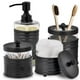 thumbnail image 1 of Set de accesorios de baño Autumn Alley Farmhouse Matte Black, 1 of 9