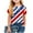 Blue, variant on ZACPNCV Flag Shirt for Girls USA Flag T-Shirt 4th of July Shirt Patriotic Tee Tops Independence Day Clothes Blue 3-4 Years