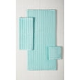 thumbnail image 4 of Mainstays Performance Textured 6-Piece Bath Towel Set - Classic Mint, 4 of 6