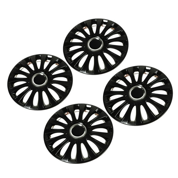 Tapacubos De Rueda De 15 Pulgadas, Cubierta De Llanta Completa Para Cubo De Rueda, Resistente A La Intemperie, Aerodinámica, 4 Piezas Sólidas Para