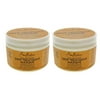 Raw Shea Butter Deep Treatment Masque - Pack of 2 by Shea Moisture for Unisex - 12 oz Masque