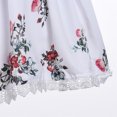 thumbnail image 5 of Cosplay Life Elegant Flower Dress for Girls Young Adults Fashion Bow Flower Waistline Kids Party Festival Ages 2-6 Years Old (WHITE, 2YRS), 5 of 6