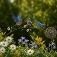 thumbnail image 6 of Metal Bird Garden Stake, 3-Bird Dandelion Silhouette Art for Outdoor Lawns, Patios, Flower Beds, and Memorial Garden Decoration, 6 of 6