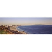 Panoramic Images  City at the waterfront Santa Monica Los Angeles County California USA Poster Print by Panoramic Images - 36 x 12