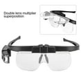 thumbnail image 2 of Lupa Portátil De 4,5X, Lupa Led Ajustable, Gafas Para Lectura De Libros Y Periódicos Yuarrent CE002189-00, 2 of 7