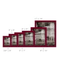 thumbnail image 3 of Continuum IV -Framed Print w/glass-Cherry Red, 3 of 8