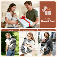 thumbnail image 4 of Baby Carrier with Hip Seat Convertible Soft and Cool Baby Carrier 4-Position for Child, Black, 4 of 8