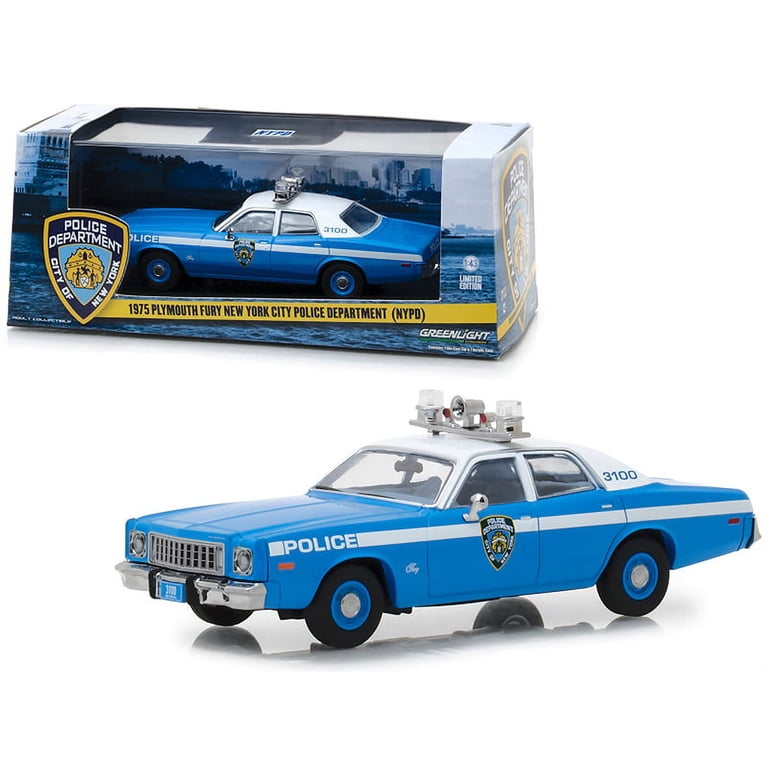 ミニカー GREENLIGHT POLICE 1975 Plymouth Fury New York City Police Department (NYPD) Blue