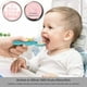 thumbnail image 4 of Cucharas de Silicón PAPU BABY Azul Set de 4 para Niño, 4 of 9