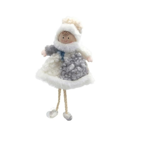 

Funicet Christmas Decoration Sitting Posture Hanging Leg Angel Doll Pendant Christmas Tree Little Angel Pendant Gift Pendant