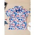 thumbnail image 3 of 2Pcs Summer Baby Boys Clothes Sets Infant Newborn Short Sleeve T-shirt Tops with Short Pants Babe Clothing Children Outfits, 3 of 8