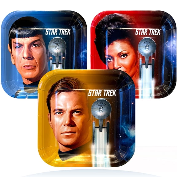 Star Trek Dessert Plates (Assorted Set of 8)