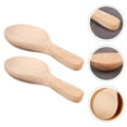 thumbnail image 4 of Shisuyan 2Pack Wood Scoops Kitchen Utensils for Hoteliers Dining Table, 4 of 8