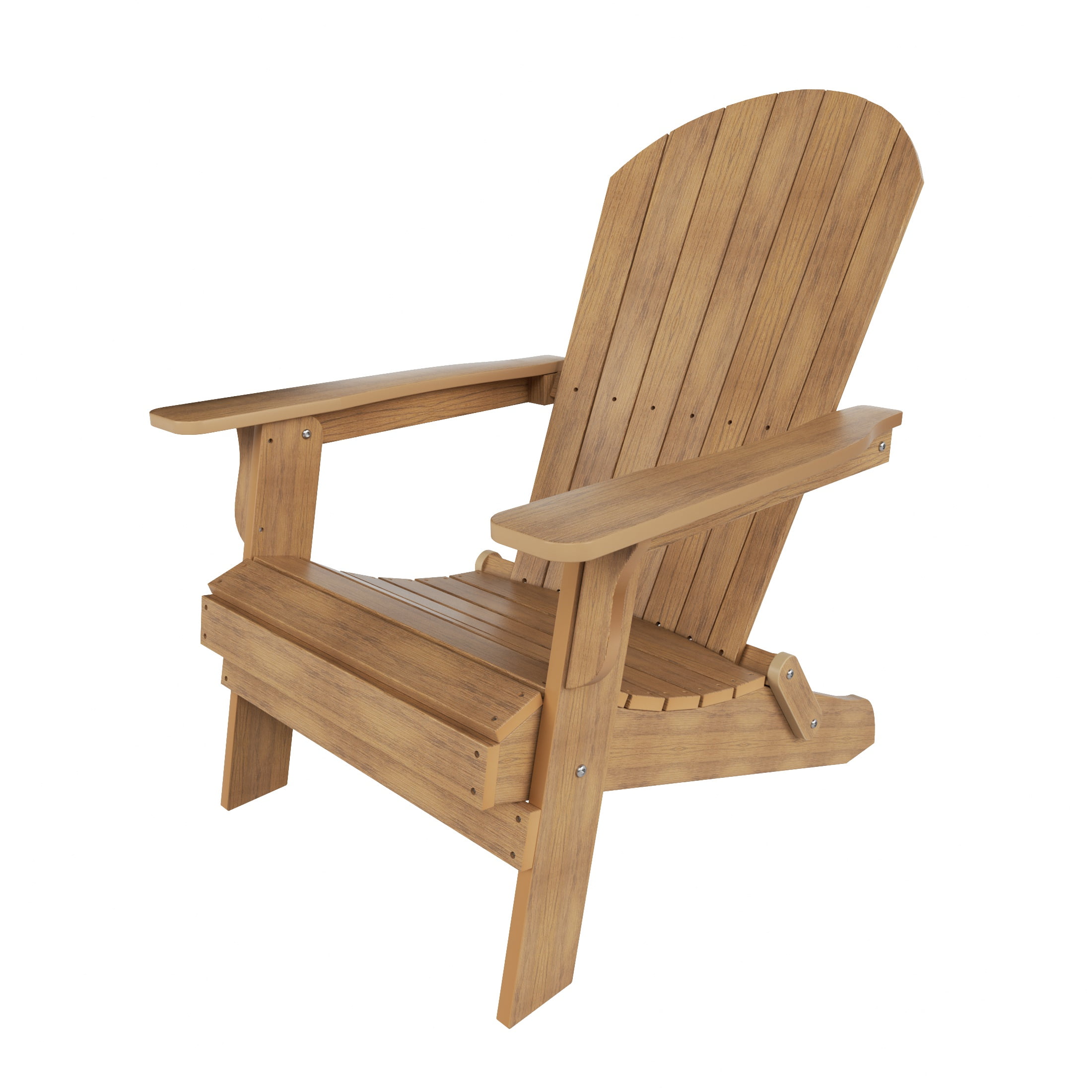 Costaelm Plastic Outdoor Folding Adirondack Chair for Firepit Chair All
