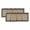 Black Brown, variant on 2 Pack Valances for Windows, Dark Purple Retro Greek Key Window Valances for Living Room/Bedroom/Bathroom, Geometric Greece Ancient Farmhouse Light Filtering Kitchen Curtain Valance 42"W x12" L