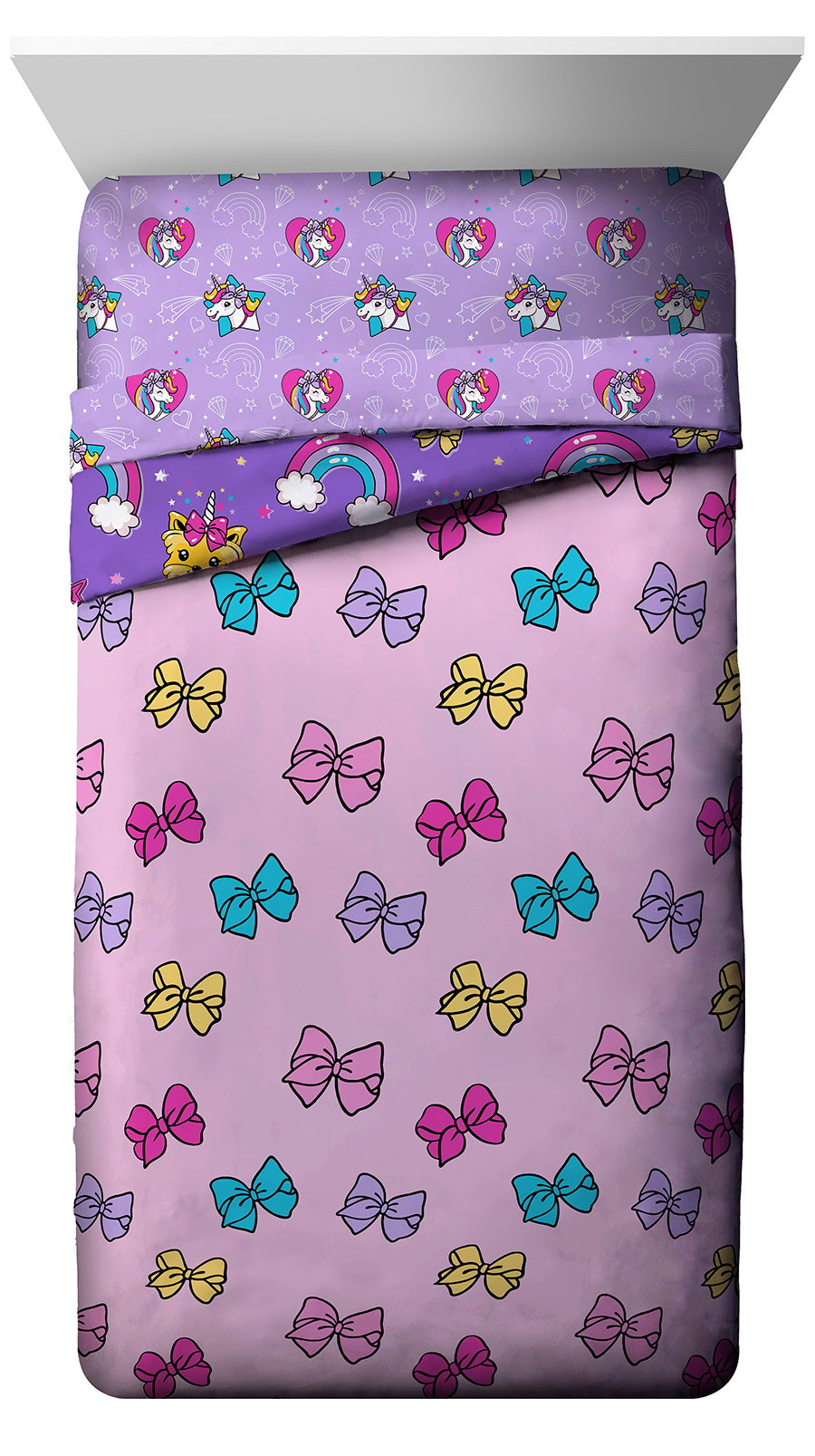 JoJo Siwa Rainbows and Donuts Twin Bed-in-a-Bag