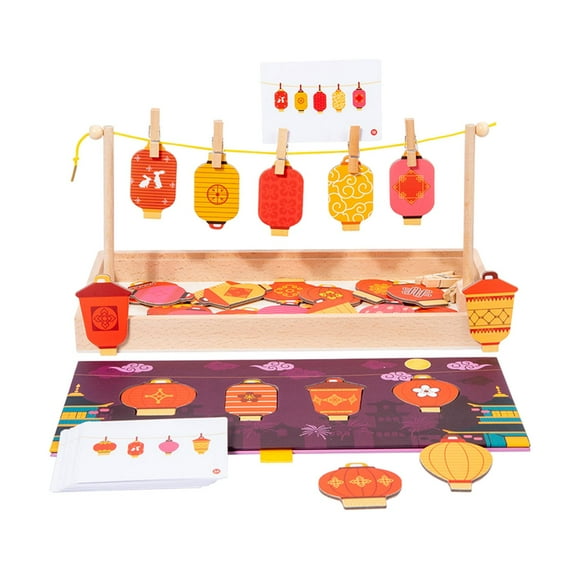 Kokiya Mid-autumn Festival Lantern Toy Montessori Hand Eye Coordination Spring Festival