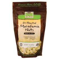 NOW Foods Macadamia Nuts, 9 Oz