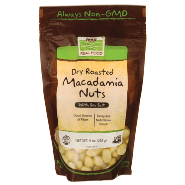 NOW Foods Macadamia Nuts, 9 Oz