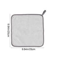 thumbnail image 3 of Qiweii 10 Pack Microfiber Glass Cleaning Cloth, Lint Free Streak Free Polishing Towel, High Absorbent Soft Fabric for Window Mirror Kitchen Car Furniture and Household Sanitation, 3 of 9