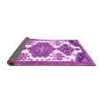 thumbnail image 2 of Ahgly Company Indoor Square Persian Purple Traditional Area Rugs, 4' Square, 2 of 4