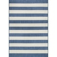 thumbnail image 2 of nuLOOM Alexis Striped Indoor/Outdoor Blue 3' x 5' Coastal Area Rug, 2 of 9
