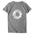 thumbnail image 4 of Endives Women's Short Sleeve T-shirt Cute Graphic Tees Crewneck Summer Tops Casual Loose Cotton T shirts, 4 of 4
