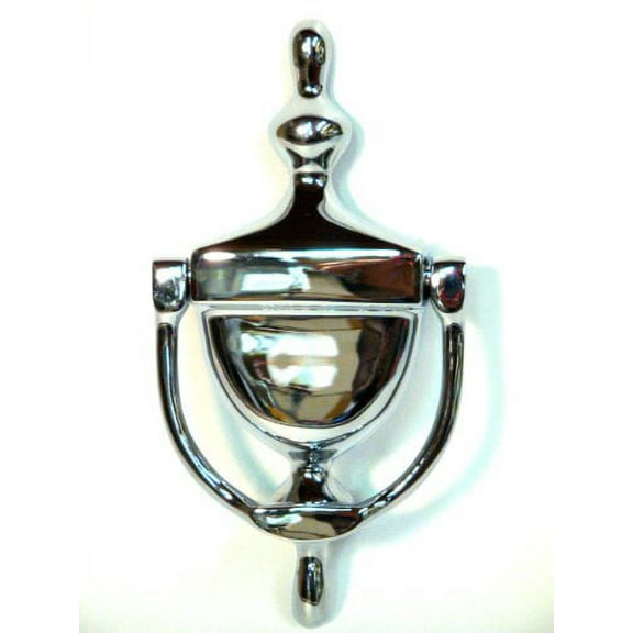 Liberty Hardware Solid Brass Doorknocker Chrome Finish 6 1/16" H x 3 1/16" W